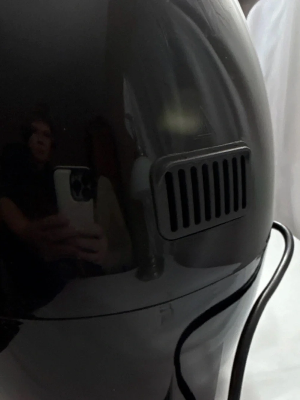 Black and Silver Digital Air Fryer